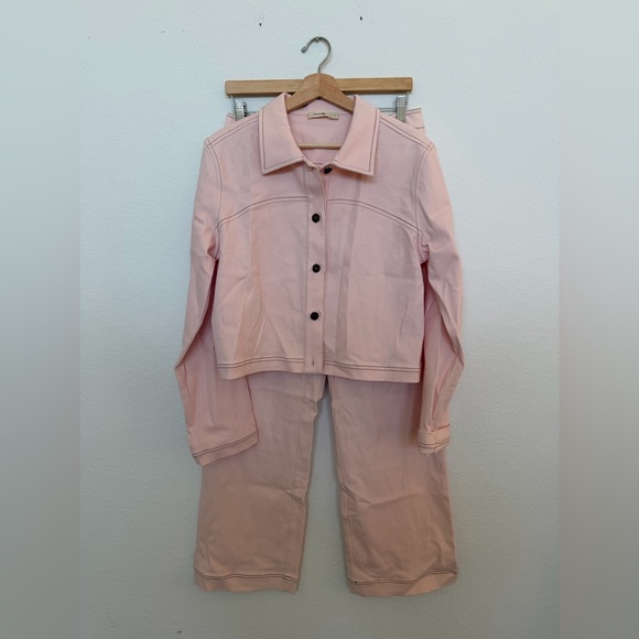ownley Tops - Ownley Denim Set in Dusty Pink Pink Cowgirl Outfit NWT Medium